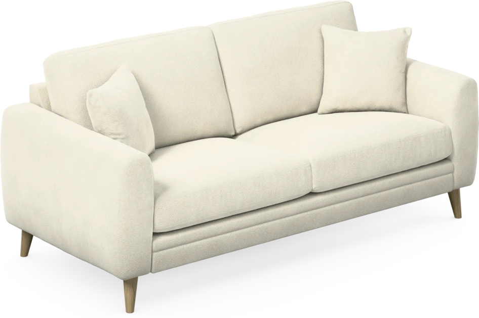 Eden - 2,5-sits soffa - Vit