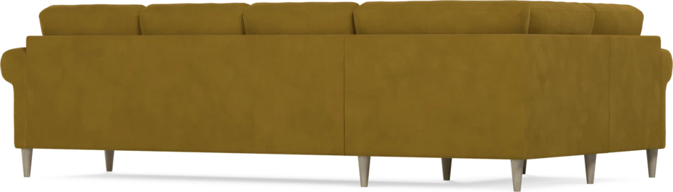 Eden - Hörnsoffa, 1+3-sits - Gul
