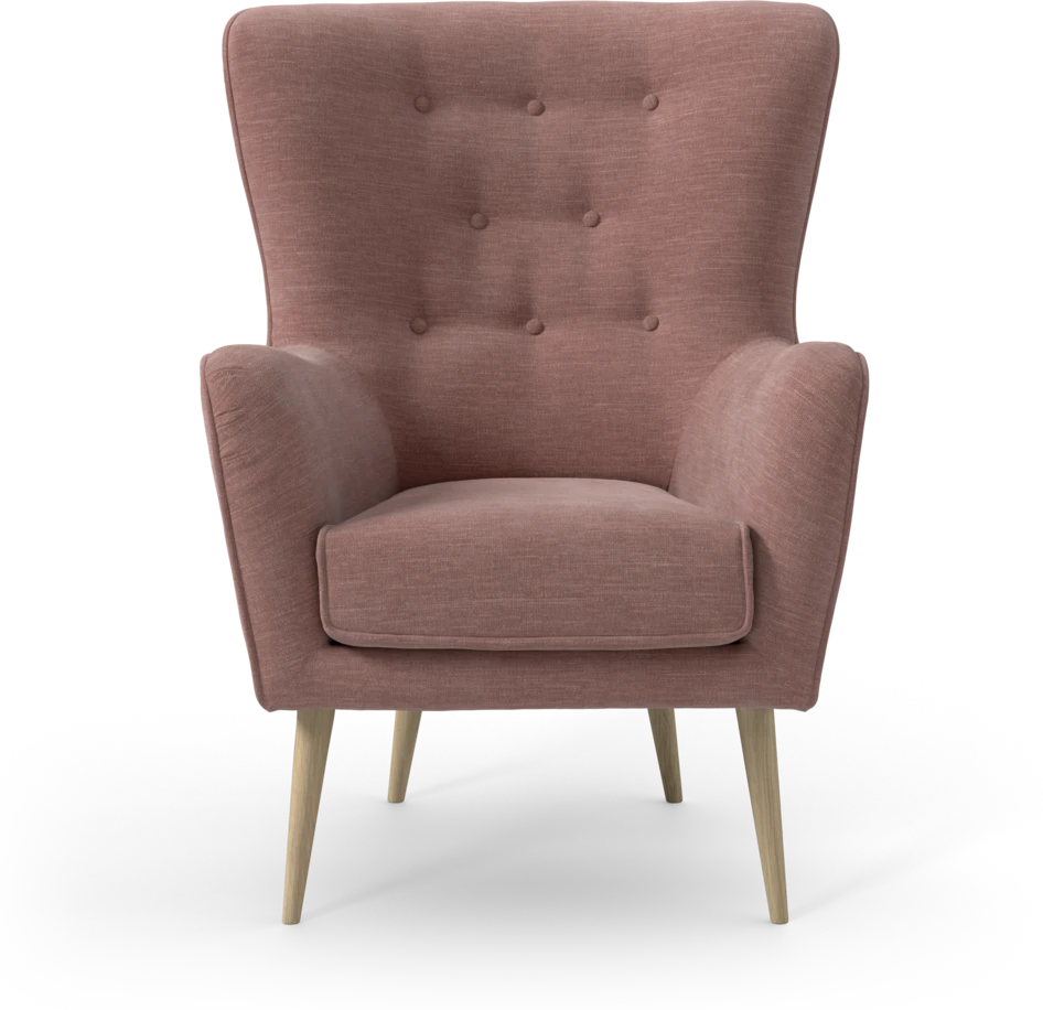 Cordelia - Fåtölj - Rosa