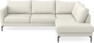 Impression - 3-sits soffa med divan höger - Vit
