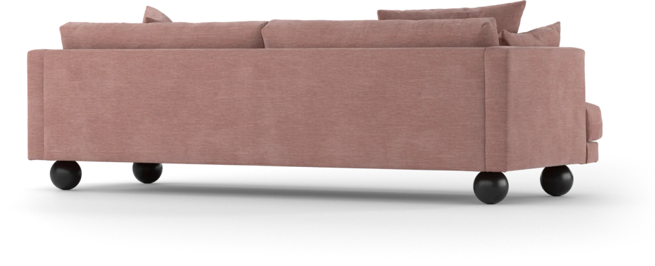 Harper - 4-sits soffa - Rosa