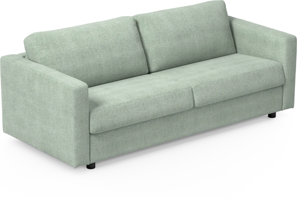 Lindö - Bäddsoffa 3-sits  - Grön