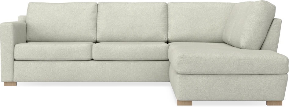 Friday - 2,5-sits soffa med divan höger - Beige