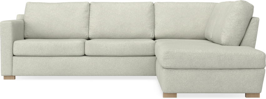 Friday - 2,5-sits soffa med divan höger - Beige