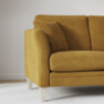 Eden - 2-sits soffa med divan - Gul