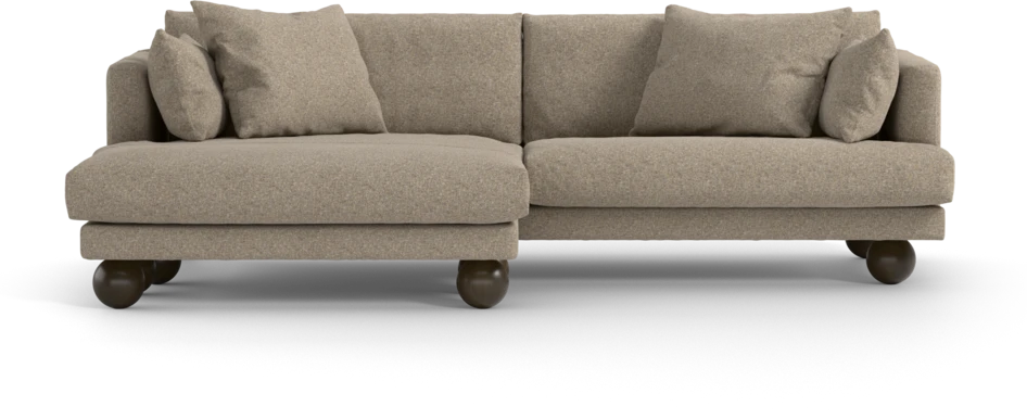 Harper - 4-sits med schäslong XL vänster - Beige