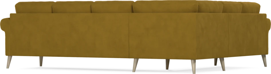 Eden - Hörnsoffa, 2+3-sits - Gul