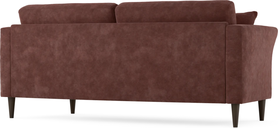 Eden - 2,5-sits soffa svängd - Röd