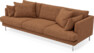 Harper - 4-sits soffa - Brun