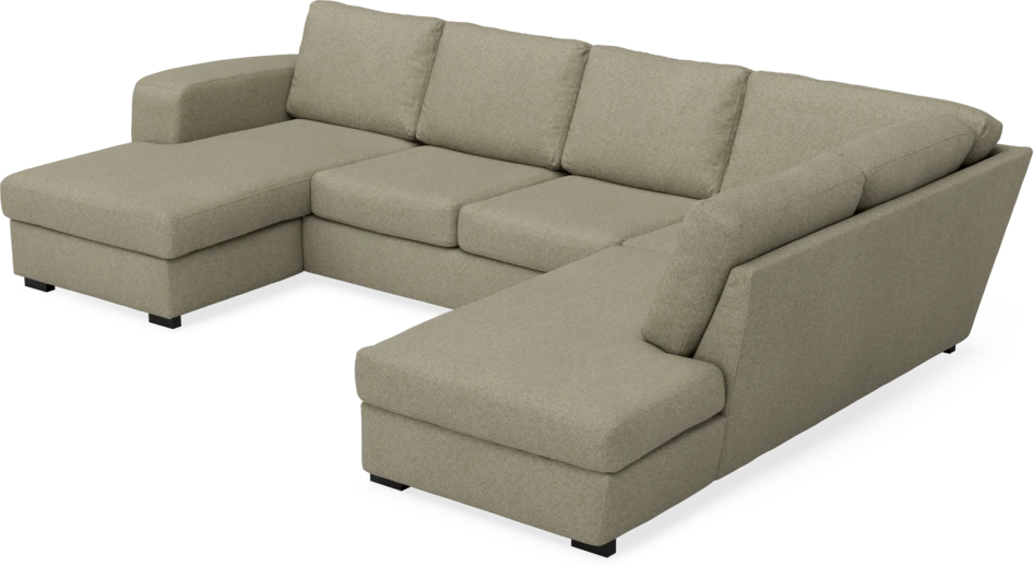 Friday - 3-sits soffa med schäslong vänster och divan höger - Beige