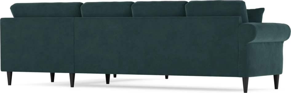 Eden - Hörnsoffa, 3+2-sits - Blå