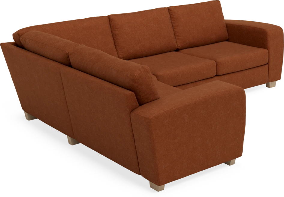Friday - Hörnsoffa, 1,5+2,5-sits - Orange