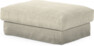 Cherrie - Fotpall med kappa - Beige