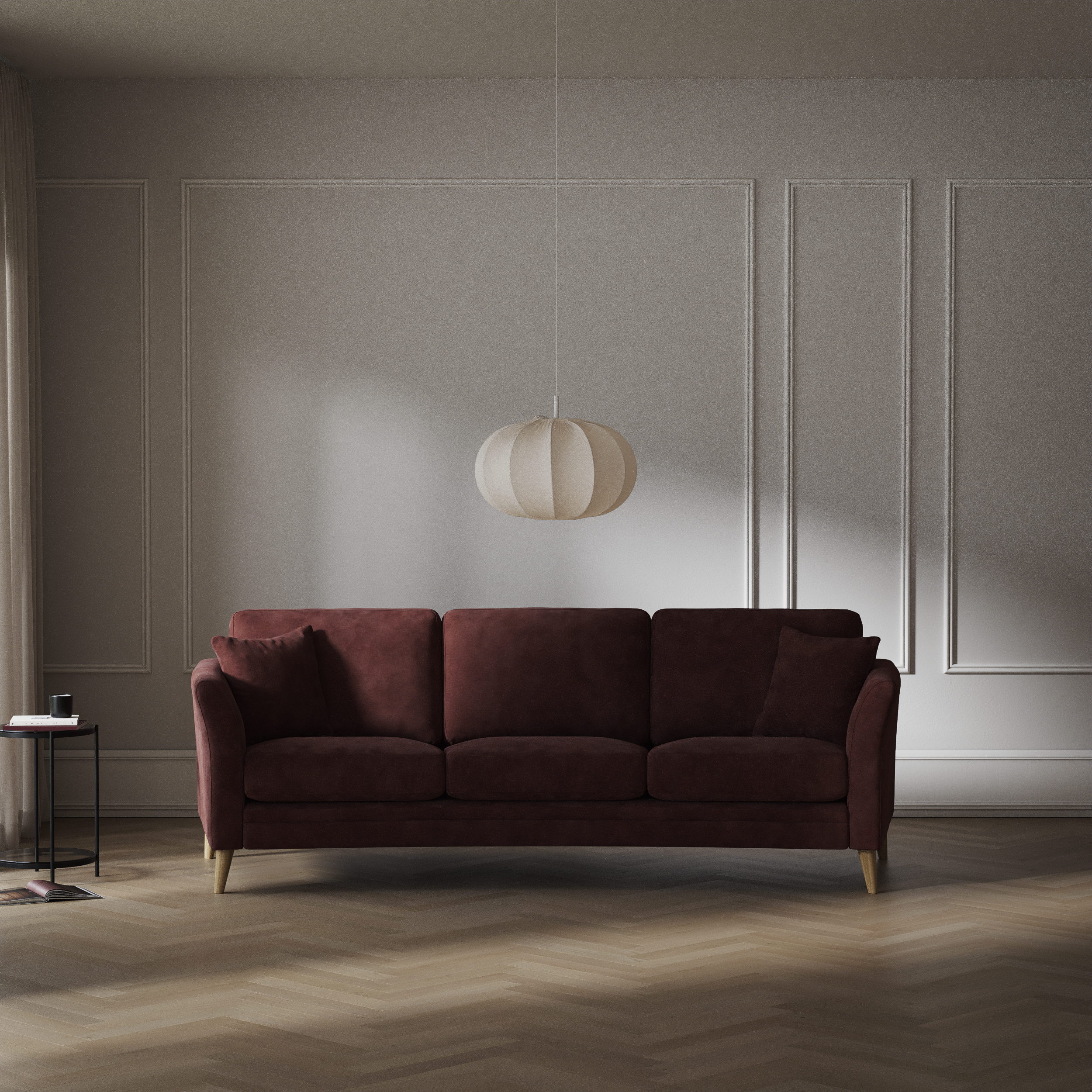 Eden - 3-sits soffa svängd - inspiration