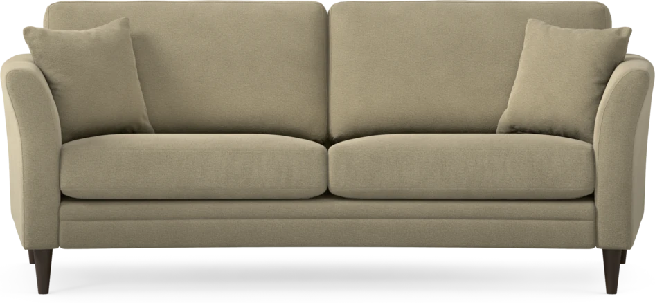 Eden - 2,5-sits soffa svängd - Beige
