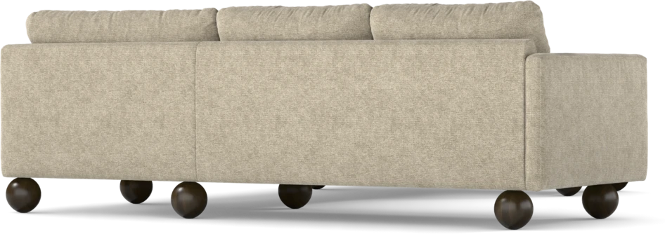 Madison Lux - Hörnsoffa med schäslong höger - Beige