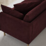 Harper - 3-sits soffa, hel dyna - Rosa