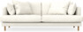 Harper - 3-sits soffa - Vit
