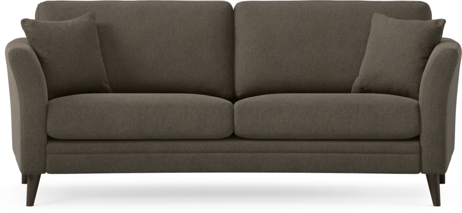 Eden - 2,5-sits soffa svängd - Brun