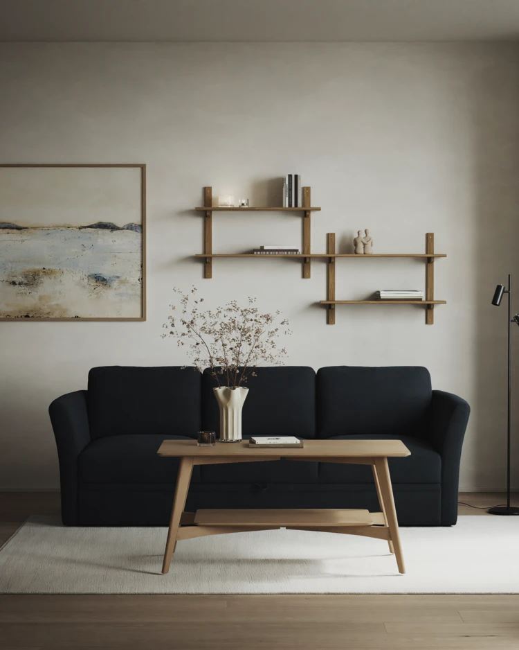 Öland - Bäddsoffa 3-sits, längsbäddad - inspiration