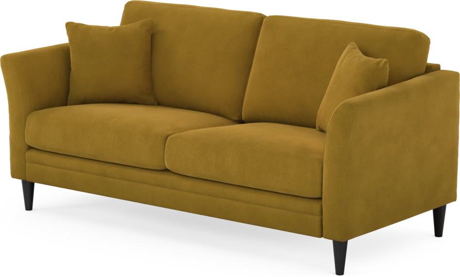 Eden - 2,5-sits soffa - Gul