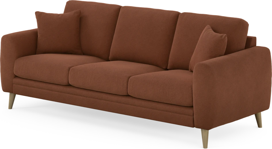 Eden - 3-sits soffa - Orange