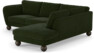 Madison - 2-sits soffa med divan höger - Grön