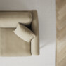 Eden - 2,5-sits soffa med schäslong - Beige