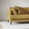 Harper - 3-sits soffa, hel dyna - Gul