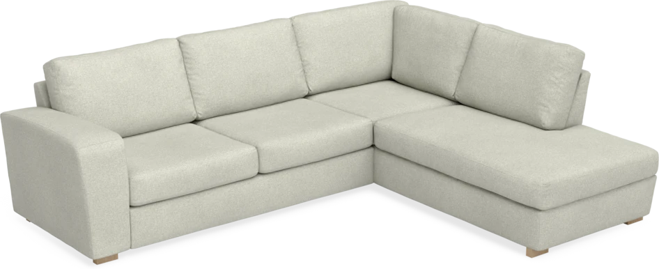 Friday - 2,5-sits soffa med divan höger - Beige