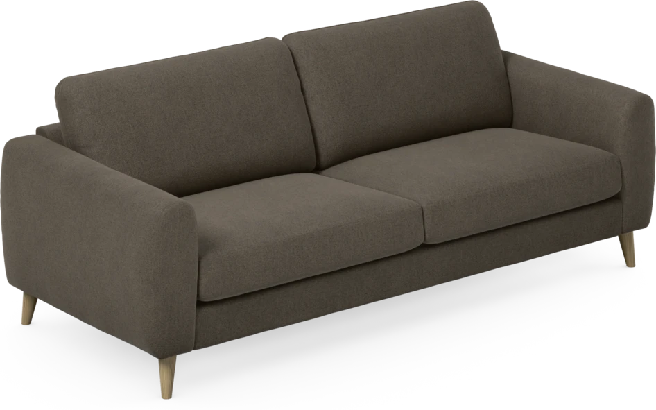 Bridge - 3-sits soffa - Brun