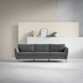 County - 3-sits soffa - Grå