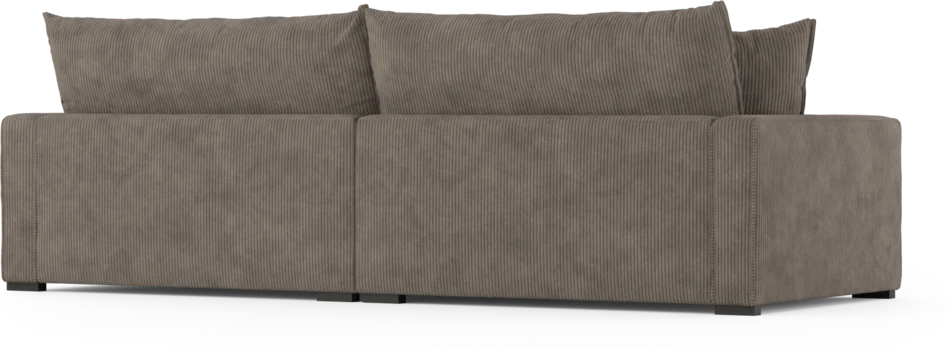 Rossi - 4-sits soffa - Brun