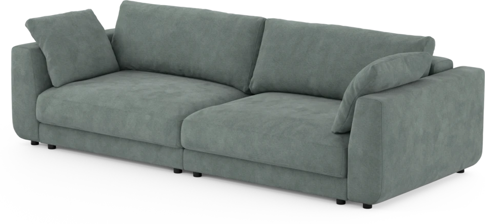 Amie - Bäddsoffa 4-sits - Blå