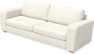 Friday - 3-sits soffa - Vit