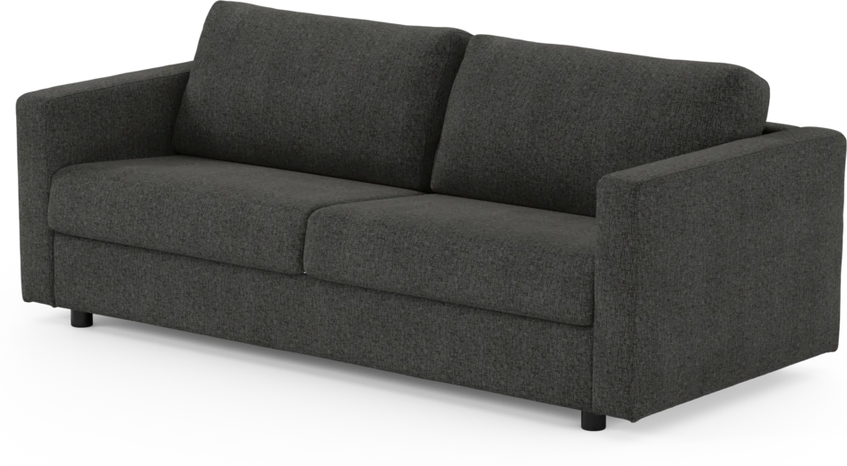 Lindö - Bäddsoffa 3-sits  - Svart