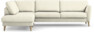 Bridge - 3-sits soffa med divan vänster - Vit