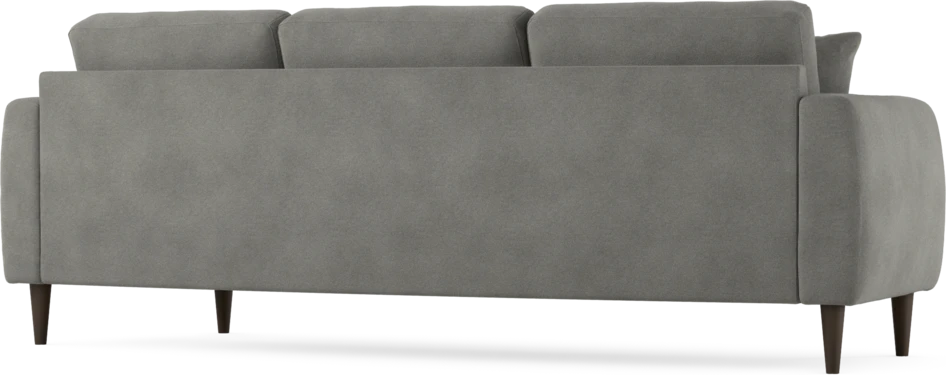 Eden - 3-sits soffa svängd - Grå