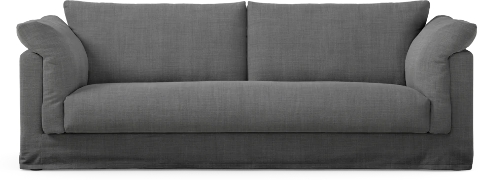 Cherrie Klädsel - Klädsel till 3-sits soffa, hel dyna - Grå