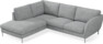 Madison Lux - 2-sits soffa med divan vänster - Vit