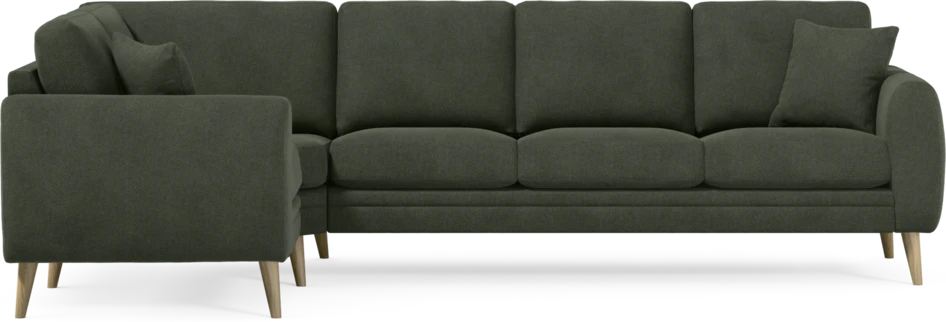 Eden - Hörnsoffa, 1+3-sits - Grön