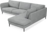 Madison Lux - 3-sits soffa med divan höger - Vit