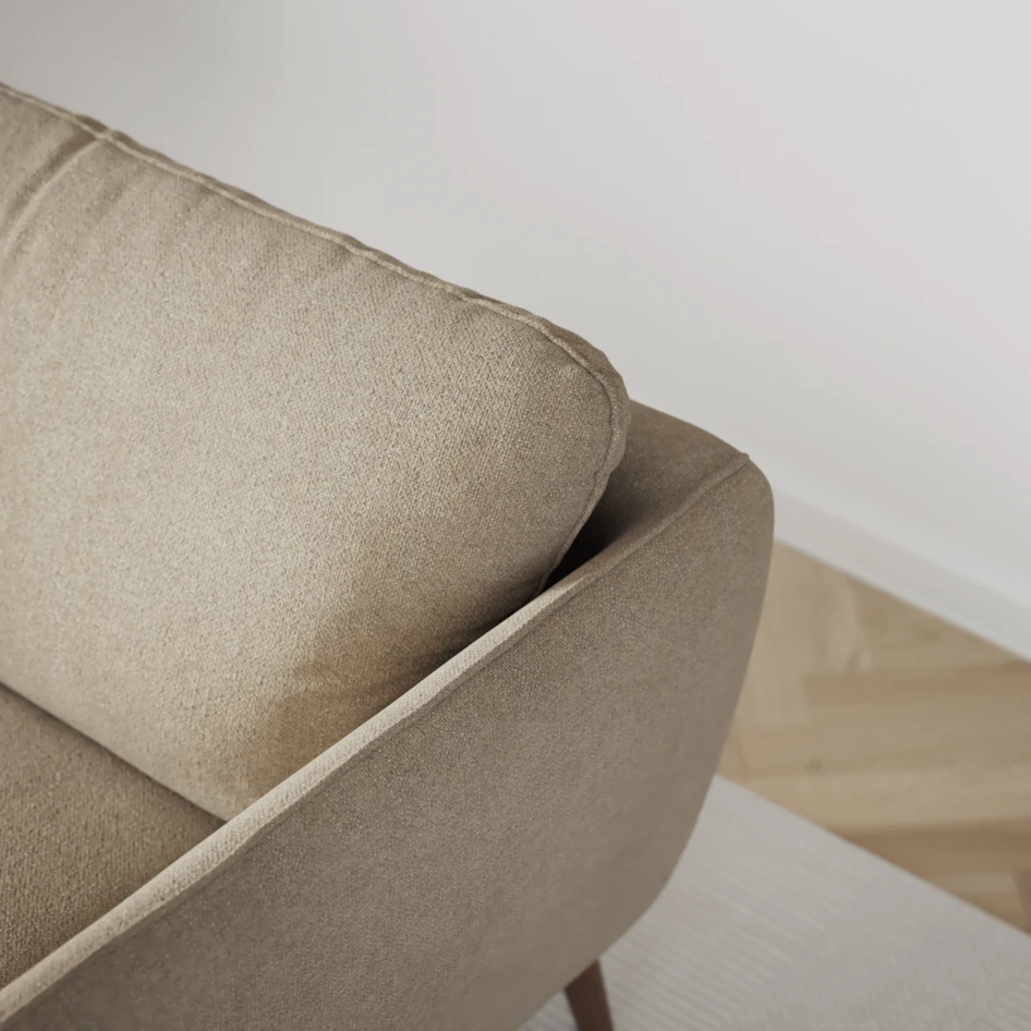 Madison - Hörnsoffa med schäslong vänster - Beige