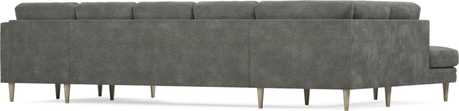 Eden - 3-sits soffa med divan vänster och schäslong höger - Grå