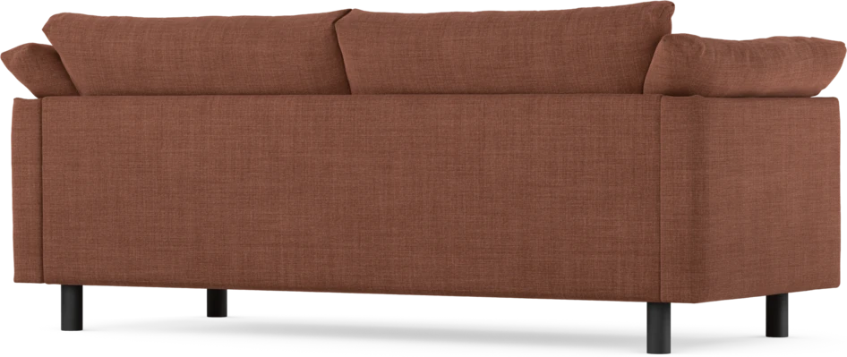 Cherrie - 2,5-sits soffa, fast klädsel - Orange