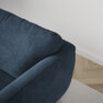 Madison Lux - 2-sits soffa med schäslong vänster - Blå