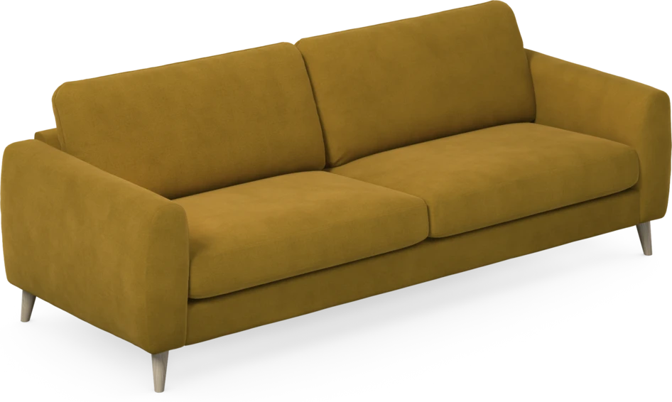 Bridge - 4-sits soffa - Gul