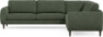 Bridge - Hörnsoffa, 3+2-sits - Grön