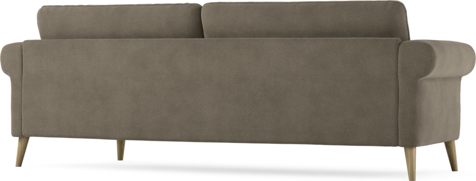 Bridge - 3-sits soffa svängd - Beige
