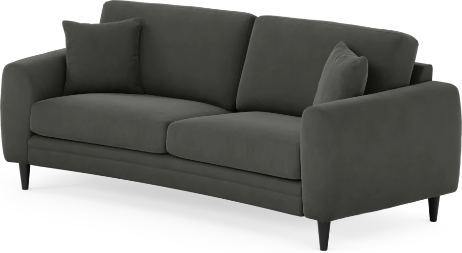 Eden - 2,5-sits soffa svängd - Grå